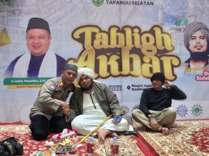 Humanis, Polres Tapsel Ikuti Tabligh Akbar Ustad Kondang Deri Sulaiman