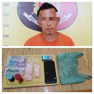 “Lomba Lari” dengan Polisi, Pemilik 4 Paket Sabu Ditangkap di Paluta