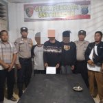 Ketiga terduga pelaku pungli yang sempat viral di Tiktok membuat video permohonan maaf ke masyarakat usai diamankan ke Polsek Sipirok