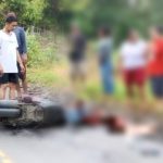 Korban kecelakaan saat masih di TKP usai kejadian
