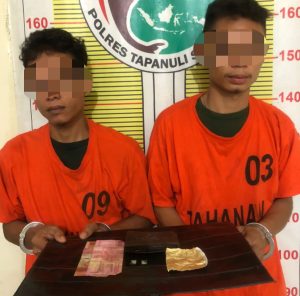 Kawanan Pengedar Ditangkap Polres Tapsel Usai Jual Dua Paket Sabu