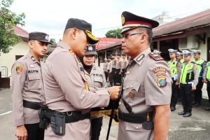 Kapolres Padangsidimpuan Pimpin Sertijab Dua Pejabat
