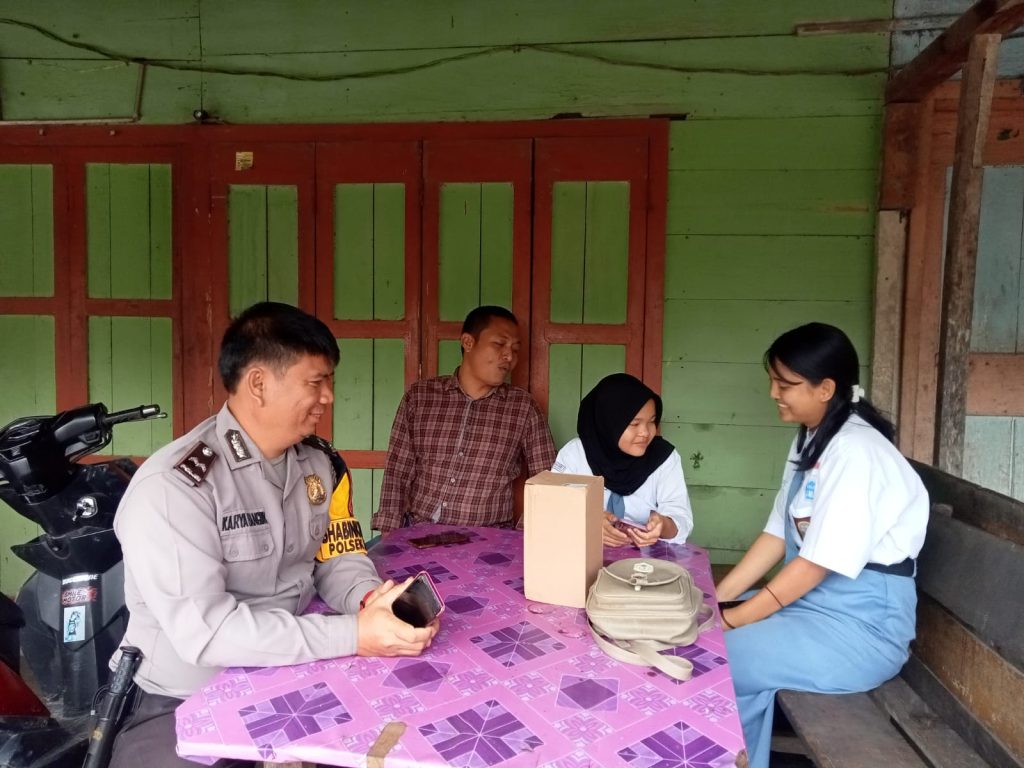 Polsek SD Hole Minta Masyarakat Pro Aktif Tolak Narkoba