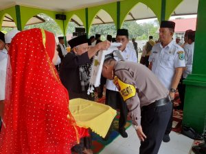 Hadiri Peresmian Masjid Musannif, Polres Tapsel : Makmurkan Rumah Allah