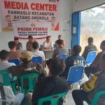 Suasana Pojok Pemilu guna ciptakan Pemilu damai di Batang Angkola