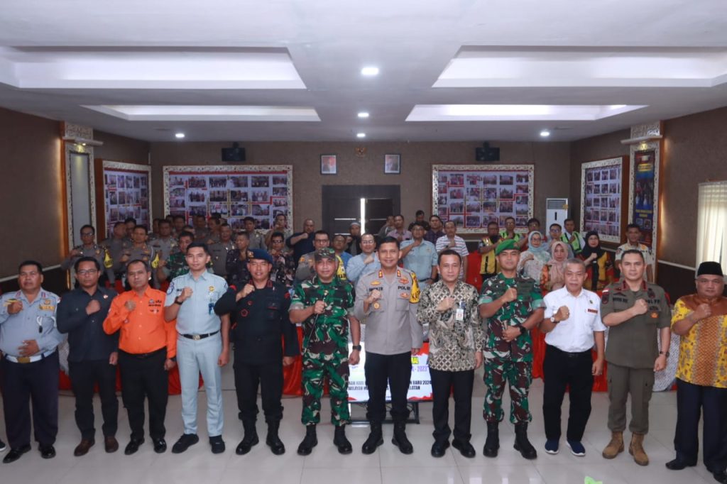 Jelang Nataru, Polres Tapsel Gelar Rapat Linsek Bahas Ini