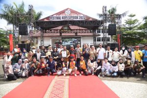 Pecahkan Rekor Muri, Kapolres Tapsel Hadiri Festival Kopi dan Pameran UMKM