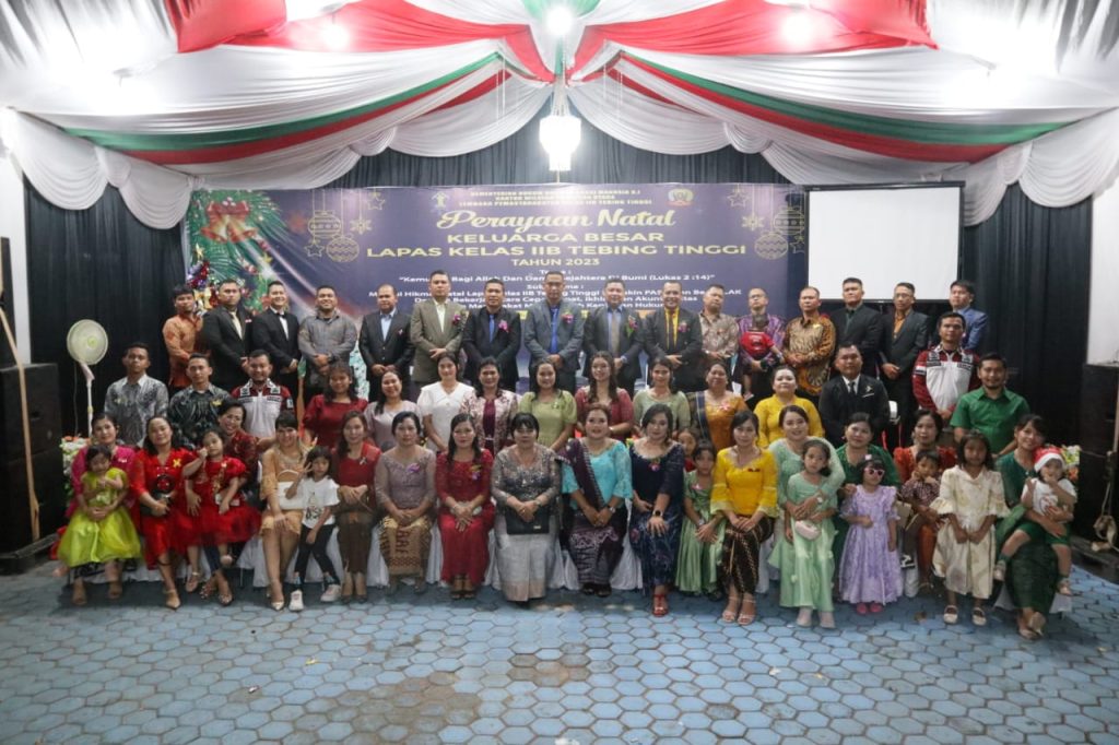 Natal Oikumene Lapas Tebing Tinggi, Kalapas : Tuhan Persatukan Kita