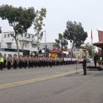 Polres Tapsel saat menggelar Upacara Hari Bela Negara ke-75 tahun 2023