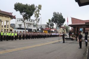 Polres Tapsel Gelar Upacara Hari Bela Negara ke-75