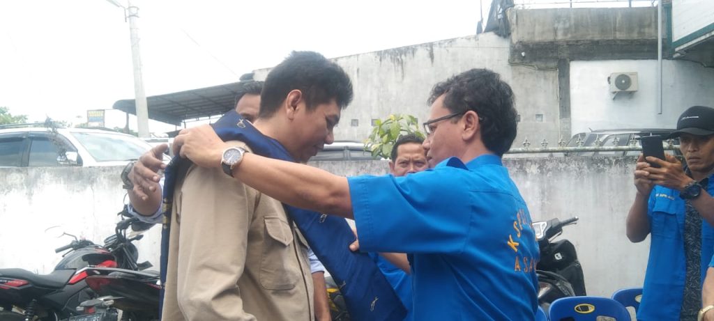 Jansen Sitindaon Hadiri Rakor dan Konsolidasi ke DPC KSPSI 1973 Asahan