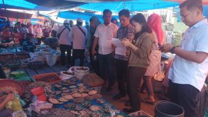 Jelang Nataru, Satgas Pangan Tapsel Monitoring Pasar Sipirok