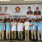 Ketua DPD Partai Gerindra Sumut, Gus Irawan Pasaribu, foto bersama dengan seluruh Pengurus se-Kabupaten Tapsel