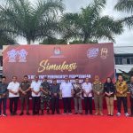 Foto Bersama usai simulasi Tungsura jelang Pemilu 2024