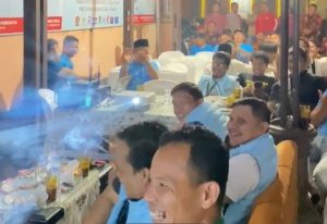 Momen Prabowo yang Riang saat Debat Capres Mampu “Hipnotis” TKD Prabowo-Gibran Tapsel