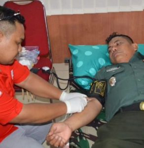 Kodim 0212/Tapsel Gelar Donor Darah Jelang Hari Juang Kartika, Dandim : Tiap Tetesnya Sangat Berarti