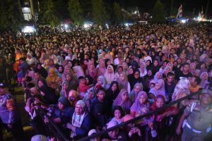 Pecah, Penutupan Pameran Pembangunan Hari Jadi Ke-73 Tapsel di Hadiri Lautan Manusia