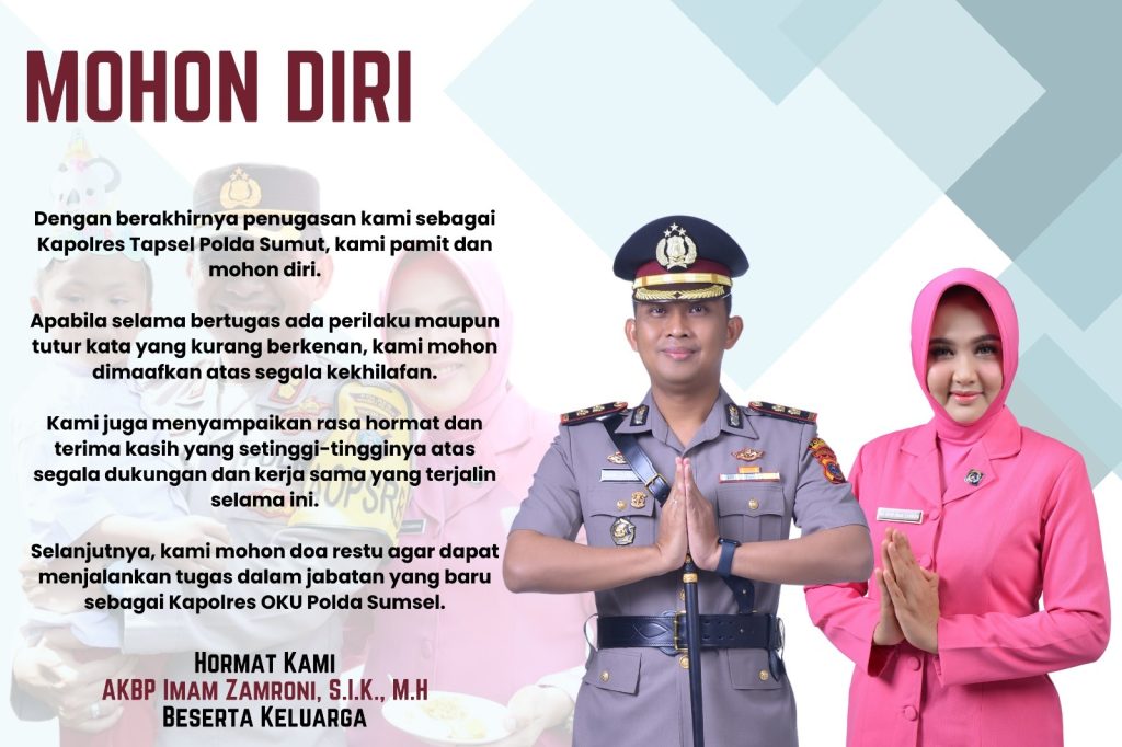 AKBP Imam Zamroni, Sosok Polri Pengayom Itu Pamit dengan Wartawan