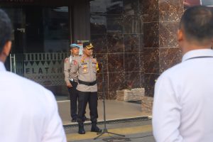 Kapolres Tapsel Minta SPKT Siaga 24 Jam Terima Aduan Masyarakat