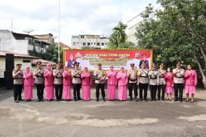 Kapolres Padangsidimpuan Pimpin Sertijab Kabag, Kasat, dan Kapolsek