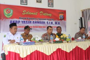 Kapolres Tapsel Tegaskan Tak Pandang Bulu Basmi Narkoba