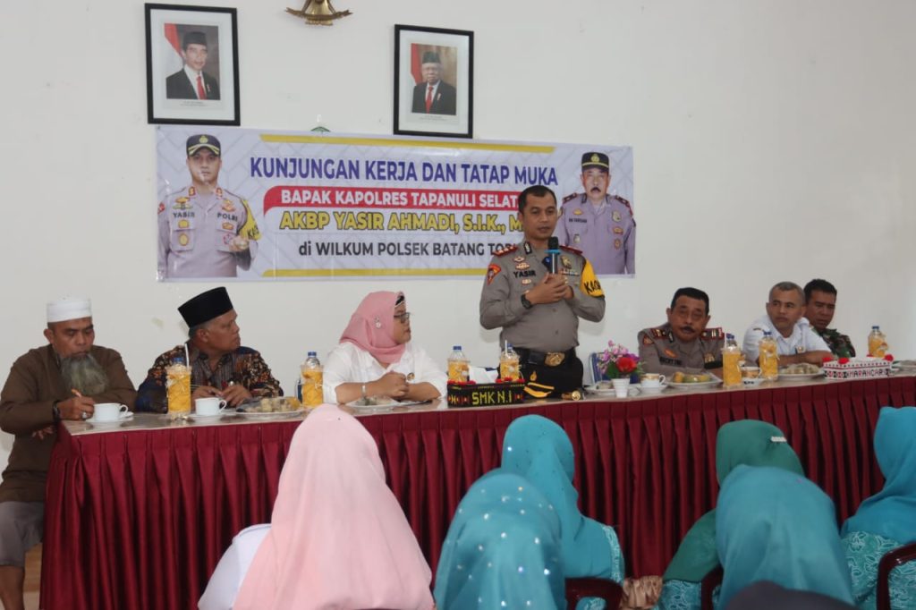 Jelang Pemilu, Kapolres Tapsel Minta Masyarakat Waspada Hoaks