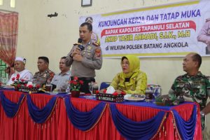 Kapolres Tapsel: Lingkungan Bersih dari Narkoba Berawal dari Keluarga