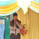 Kapolres Tapsel, AKBP Yasir Ahmadi, sampaikan tausiyah dan motivasi di hadapan ratusan santri di salah satu Pondok Pesantren di Angkola Selatan