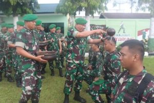 Terima 123 Personel Baru, Dandim : Selamat Bergabung di Kodim 0212/Tapsel