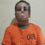 Oknum Asisten Kebun Kepala Sawit Swasta di Kabupaten Paluta inisial, EN, usai ditangkap jajaran Sat Reskrim Polres Tapsel