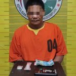 Bandar sabu asal Kelurahan Kantin, AH alias K, usai ditangkap