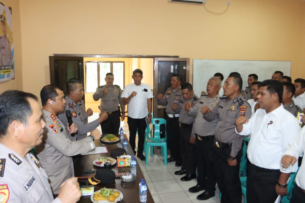 Kapolres Tapsel ke Polsek Padang Bolak: Seriusi Pemberantasan Narkoba