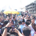 Acara pengukuhan M Bobby Afif Nasution menjadi Tokoh Nasional asal Tabagsel di Alaman Bolak Kota Padangsidimpuan