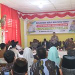 Kapolres Tapsel, AKBP Yasir Ahmadi, saat silaturahmi ke Forkopimcam Halongonan