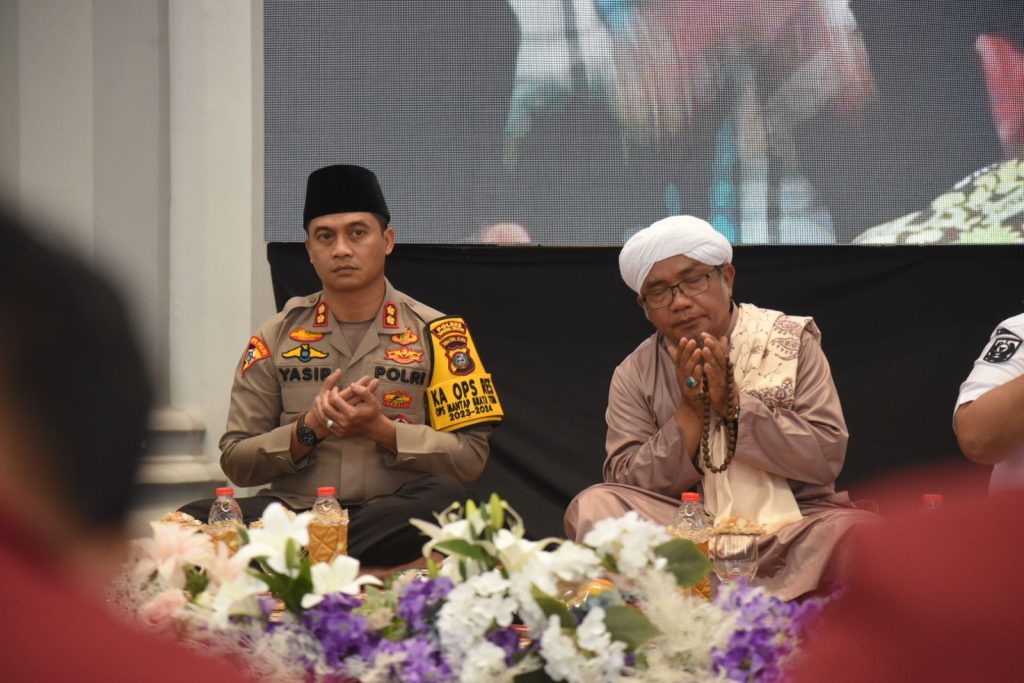 Detik-detik Jelang Pemilu, Kapolres Tapsel Hadiri Tabligh Akbar