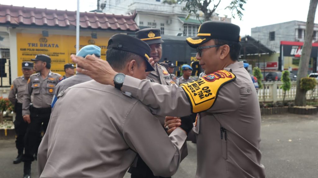 Lepas Personel BKO Poldasu, Kapolres Tapsel: Terimakasih atas Tugas dan Dedikasinya