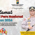 Ucapan selamat Hari Pers Nasional tahun 2024 dari Kapolres Tapsel, AKBP Yasir Ahmadi, SIK, MH