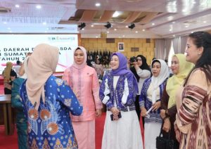 Tingkatkan UMKM Tapsel Agar Lebih Baik, Rosalina Ikuti Rakerda Dekranasda Sumut 2024