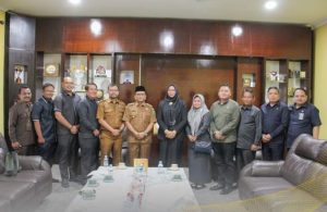 Pj Walikota Letnan Dalimunthe Terima Kunjungan Kepala PN Padangsidimpuan