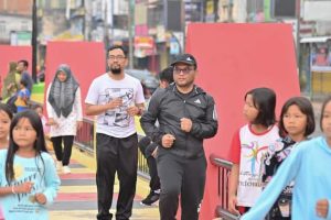 Pj Walikota Letnan Aktif Ikuti CFD di Alaman Bolak Padang Nadimpu