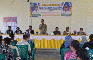 Pj. Wali Kota Padangsidimpuan Hadiri Musrenbang Tingkat Kecamatan tahun 2025