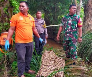 Pria Paruh Baya, Tewas Tergantung di Pohon Karet di Tapsel