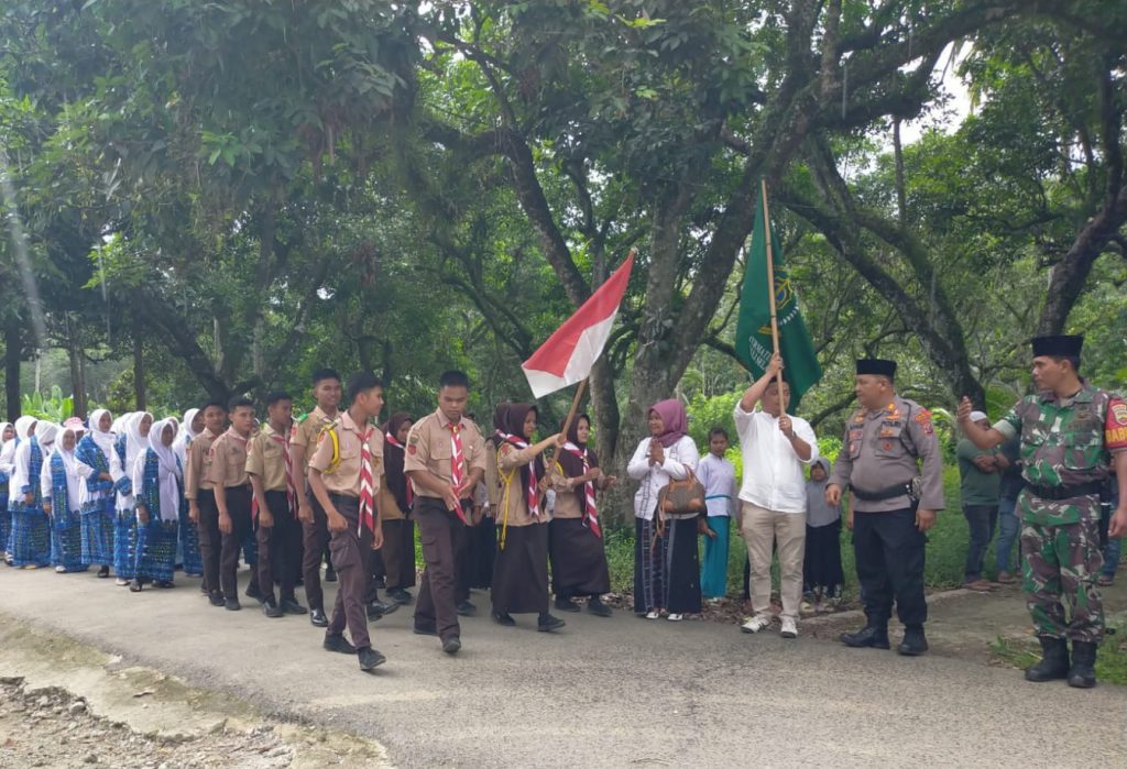 Polisi Pengamanan MTQN di Sayur Matinggi Tapsel