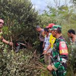 Satu unit sepeda motor milik warga Desa Batang Pane II, Kecamatan Halongonan Timur, Kabupaten Paluta, yang sempat hilang ditemukan di semak-semak ditutupi rerumputan