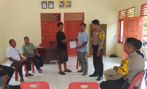Dimediasi Polsek Dolok, Korban Pengeroyokan Terima Maaf Pelaku