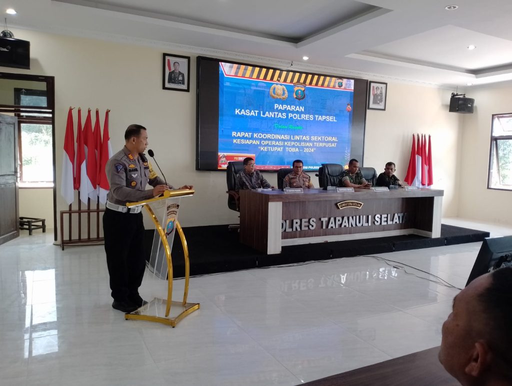 Polres Tapsel Siap Amankan Hari Raya ‘Idul Fitri 1445 Hijriah