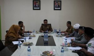 Plt. Sekdako Pimpin Rapat Persiapan Pelantikan Pengurus LPTQ Padangsidimpuan Baru