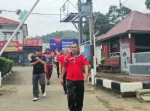 Momen Akrab Japaham Sinaga Ajak Jajaran Lapas Padangsidimpuan Jalan Santai Jelang Ramadan