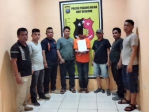 Duduki Sabu, Polsek Padang Bolak Tangkap Pria 35 Tahun