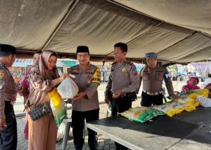 Menengok Kebahagiaan Ramadan Berkah Polres Tapsel di Sipirok